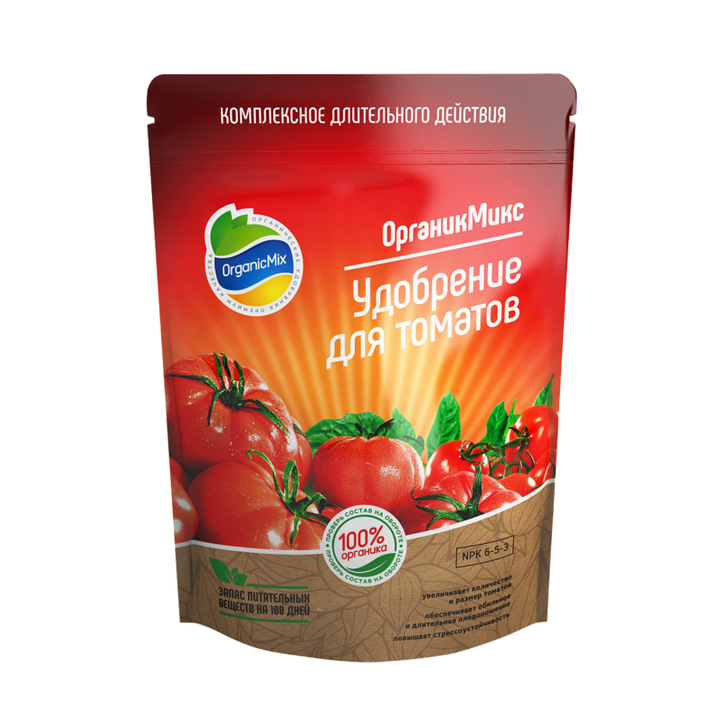 Удобрение ОрганикМикс для томатов 2,8кг